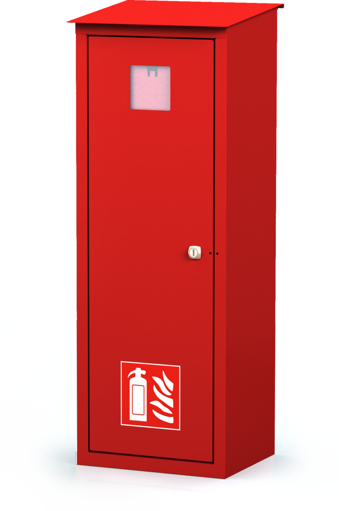 Exterior cabinets for fire extinguishers 850 x 300 x 240